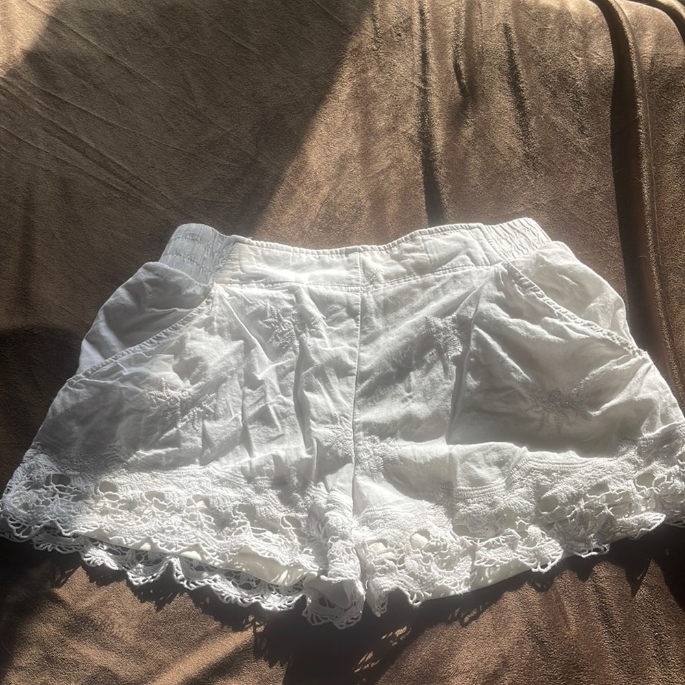 White shorts